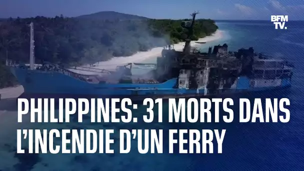 Philippines: au moins 31 morts dans l’incendie d’un ferry