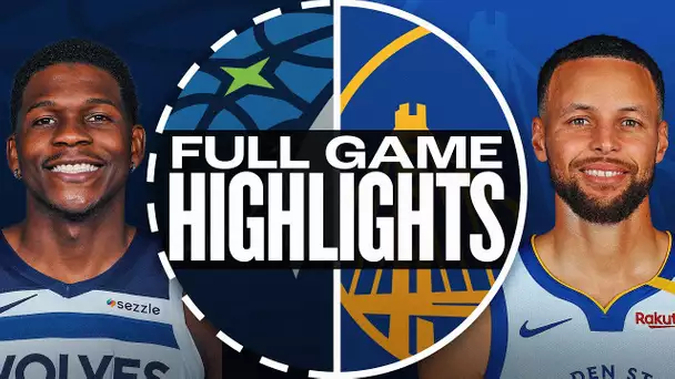 TIMBERWOLVES at WARRIORS | FULL GAME HIGHLIGHTS | December 8, 2024