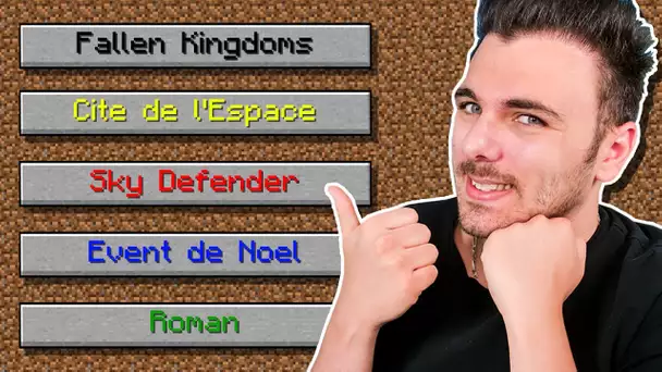 JE VOUS DÉVOILE TOUS MES PROJETS SECRETS ! (Fallen Kingdoms, Cité de l'Espace, Sky Defender, Roman)