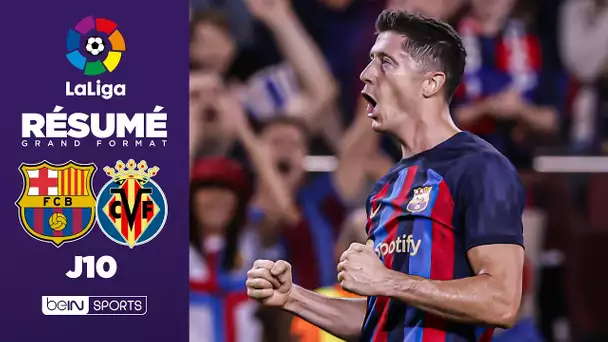 Résumé : Lewandowski s’enflamme, le Barça écrase Villarreal !