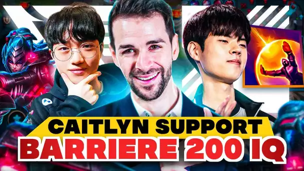 LA STRAT 200IQ (JAMAIS VU) : CAITLYN SUPPORT DE T1 KERIA vs DAMWON !