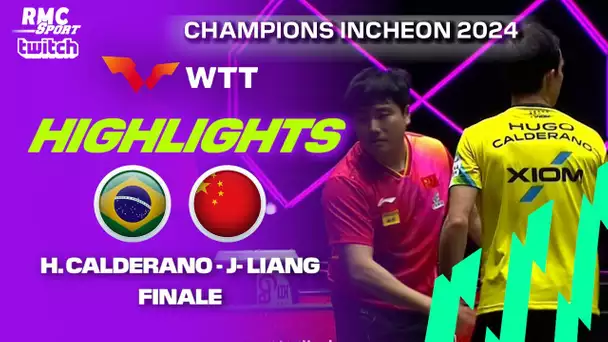 WTT Champions : Le résumé d'une finale SPECTACULAIRE entre Calderano et Liang