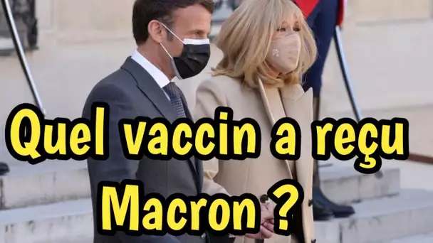 Emmanuel et Brigitte Macron : Le couple présidentiel vacciné contre la Covid-19