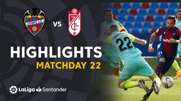 Highlights Levante UD vs Granada CF (2-2)