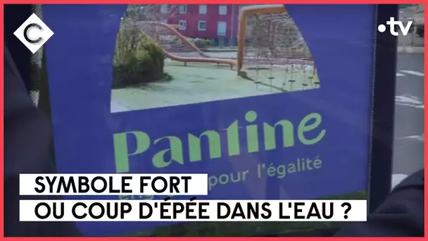 La ville de Pantin devient « Pantine » - La Story de Mohamed Bouhafsi - C à Vous - 03/01/2023