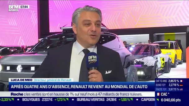 Après quatre ans d'absence, Renault revient au Mondial de l'auto