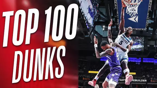 Top 100 Dunks of 2023-24 Regular Season! #BESTofNBA