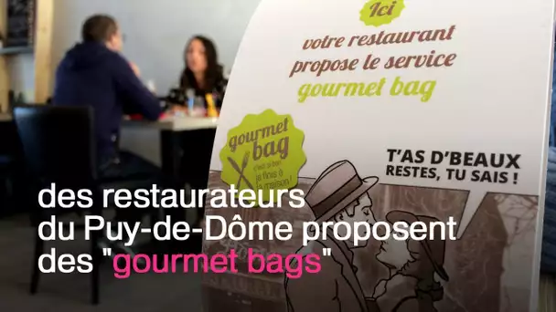 Des restaurateurs du Puy-de-Dôme proposent des 'gourmet bags'