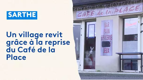 Sarthe :  à 58 ans, Christiane reprend le bar-épicerie de Préval