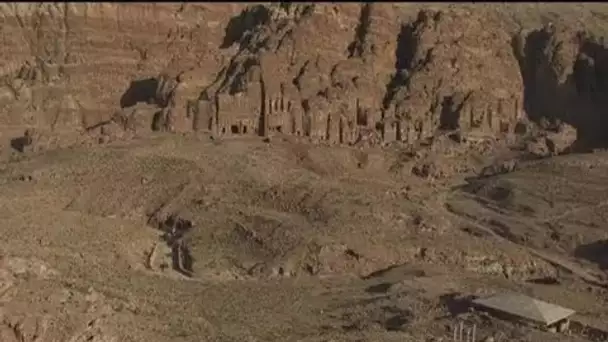 Jordanie : le massif rocheux de Pétra