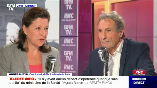 Agnès Buzyn, candidate à la mairie de Paris, était l'invitée de Jean-Jacques Bourdin ce 3 juin 2020
