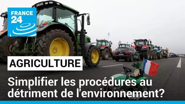 Projet de loi d'orientation agricole: simplifier au détriment de l'environnement? • FRANCE 24