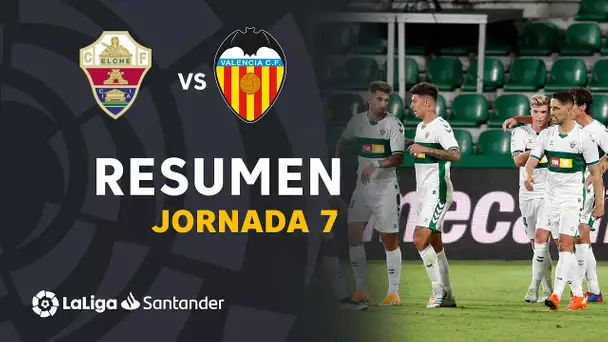 Resumen de Elche CF vs Valencia CF (2-1)