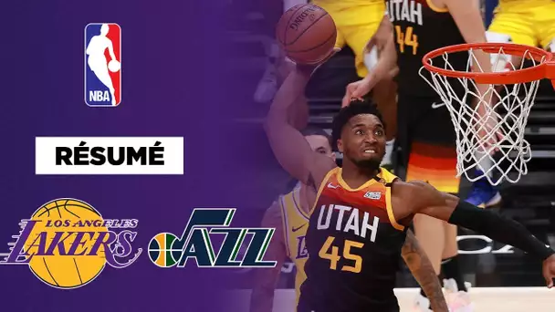 Résumé NBA VF : Les Lakers balayés par un incroyable Jazz
