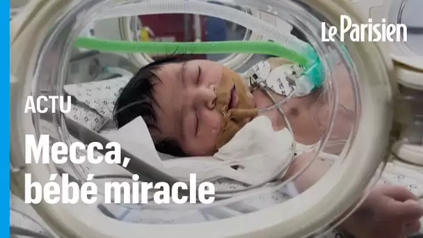 À Gaza, Mecca, le bébé miracle né d'une césarienne après la mort de sa mère