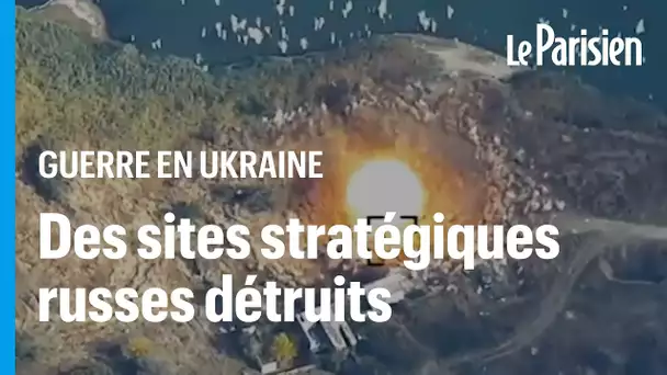 Guerre en Ukraine : des sites stratégiques militaires russes visés par Kiev