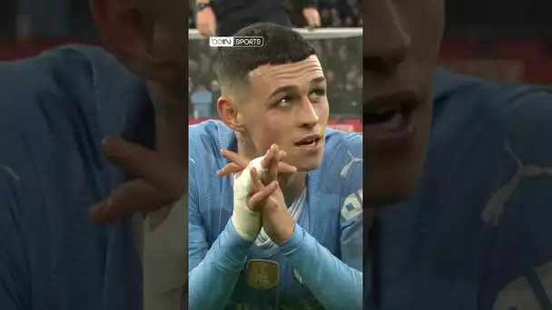 😱 Le contrôle dévastateur de #Foden ! 👀 Il a brisé les reins du défenseur !