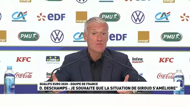Conférence de presse Didier Deschamps