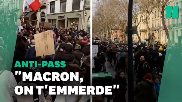 Pass vaccinal: Une mobilisation en demi teinte des anti-pass après les propos de Macron