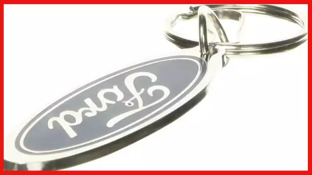 Plasticolor 004191R01 Ford Oval Logo Enamel Keychain
