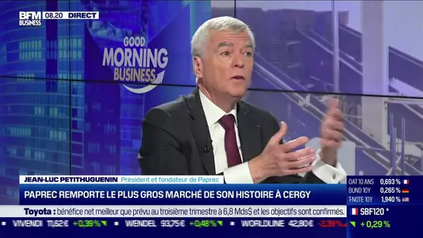 Jean-Luc Petithuguenin(Paprec): Paprec franchit le cap des 2 milliards d'euros de chiffre d'affaires