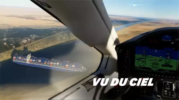 Canal de Suez: ce jeu vidéo modélise le porte-conteneur échoué