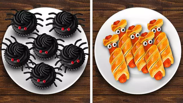 Astuces culinaires géniales et recettes délicieuses pour la fête d'Halloween! 🎃👻😋