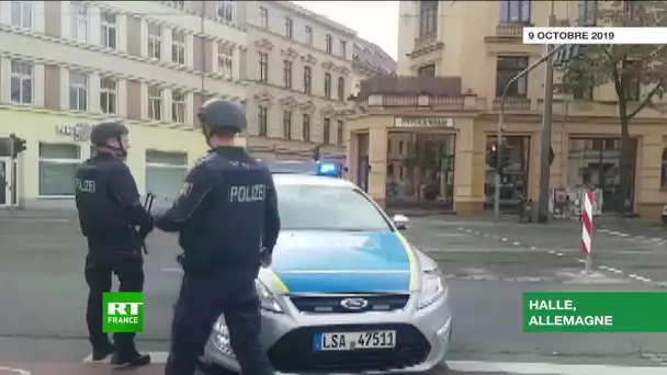 Allemagne : la zone de la fusillade à Halle ayant fait fait au moins deux morts a été sécurisée