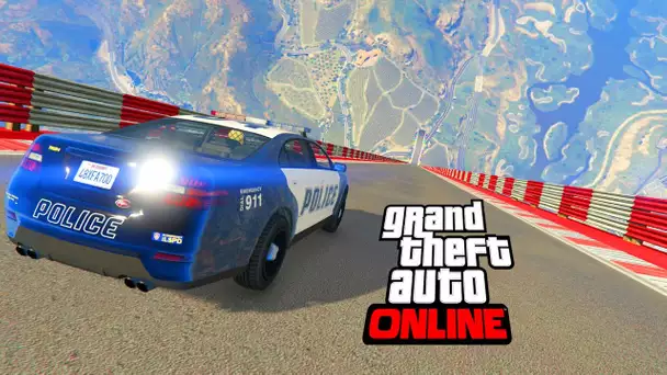 MEGA RAMP POLICE - GTA 5 ONLINE