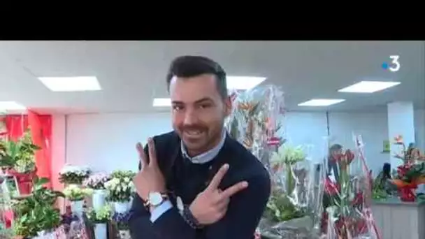 A la veille de la Saint-Valentin, portrait d&#039;un fleuriste catalan