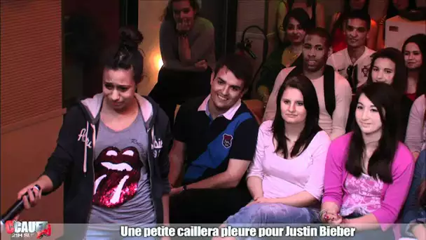 Une petite caillera pleure pour Justin Bieber - C&#039;Cauet sur NRJ