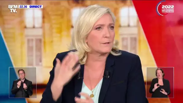 Eolienne: Le Pen accuse Macron de "vouloir en mettre sur toutes les côtes sauf en face du Touquet"