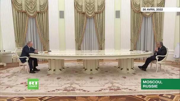 Poutine et Guterres se rencontrent pour la première fois depuis l'intervention russe en Ukraine