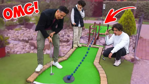 MINI-GOLF CHALLENGE EXTRÊME AVEC MES FRÈRES !!!