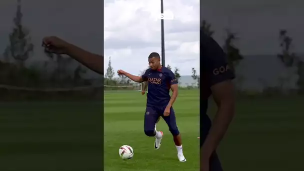 😁 Mbappé, tout sourire pour son retour à l'entraînement avec le PSG ! #shorts