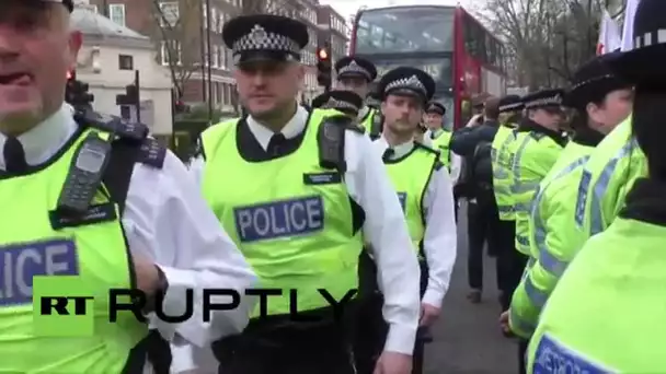 L’extrême droite se mesure aux musulmans près de la Mosquée centrale de Londres