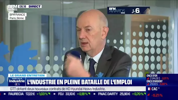 Roland Lescure (Ministre) : L'industrie en pleine bataille de l'emploi