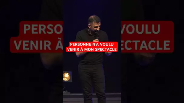 Personne n’a voulu venir à mon spectacle 🙄 #humour #pourtoi #standup