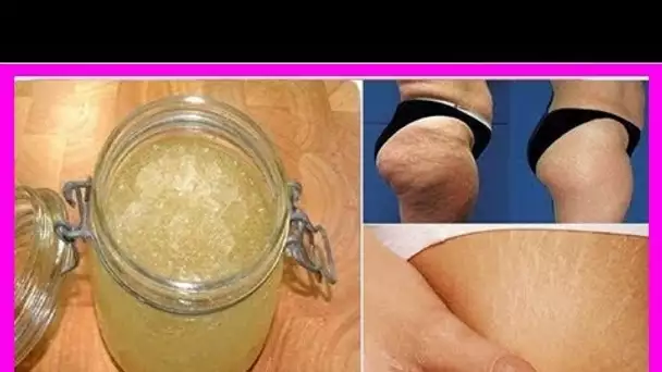 FAIT MAISON; SUCRE-SEL PEELING GOMMAGE CONTRE LES VERGETURES ET LA CELLULITE TRÈS EFFICACE