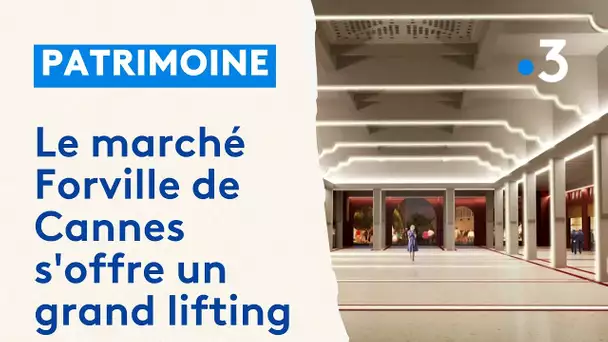 Cannes : le marché Forville s'offre un grand lifting qui va durer deux ans