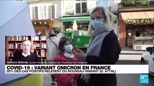Variant Omicron : "Il est beaucoup plus contagieux, mais il n'est pas plus virulent" • FRANCE 24