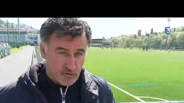 Départ de Christophe Galtier : interview du coach vert