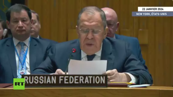 Lavrov : « Nous n'avons jamais refusé de mener des négociations »
