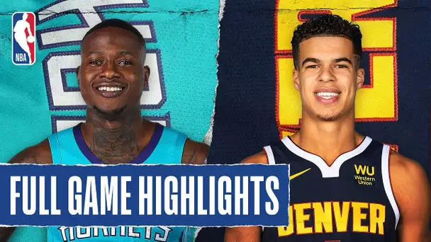HORNETS at NUGGETS | FULL GAME HIGHLIGHTS | January 15, 2020