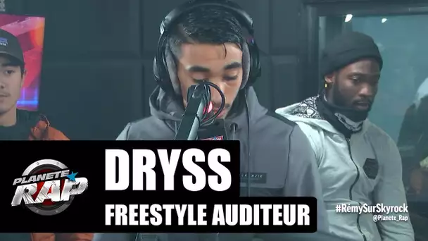 Dryss - Le freestyle auditeur en direct du studio #PlanèteRap