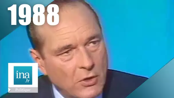 Jacques Chirac - Campagne présidentielle 1988 (2ème tour) | Archive INA