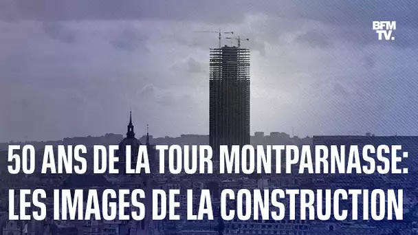 50 ans de la tour Montparnasse: les images de sa construction
