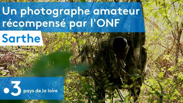 Sarthe ; Jean-Pierre, médaille d'argent du concours photo de l'ONF