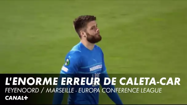 L'énorme erreur de Ćaleta-Car sur le coup d'envoi - Feyenoord / Marseille - Europa Conference League