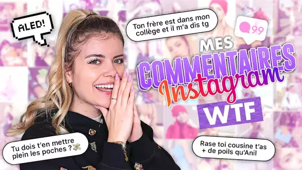 Je lis les COMMENTAIRES PÉPITES de mes POSTS INSTA + VIDÉOS